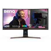 BenQ EW3880R 37.5 Curved Monitor Ultra-Wide 60 Hz 4 ms GtG(9H.LK3LA.TBE)