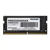 Patriot Signature Line 8GB DDR4-2666 SODIMM PC4-21300 CL19, 1.2V