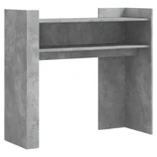 Vidaxl Konzolna mizica betonsko siva 100x35x90 cm inženirski les