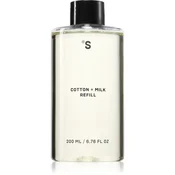 Sisters Aroma Cotton + Milk nadomestno polnilo za aroma difuzor 200 ml