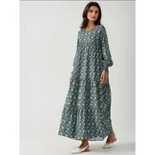 Hiccup Obleka Maxi pastelno zelena
