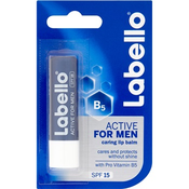 Labello Active Care balzam za ustnice za moške SPF 15  4 8 g