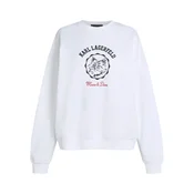 Karl Lagerfeld Majica  Ikon Choupette Muse rdeča/črna/bela