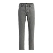 JACK & JONES Kavbojke JJICHRIS JJORIGINAL siv denim