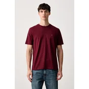 Tommy Hilfiger Majica Ess Seasonal MW0MW39995 Bordo rdeča Regular Fit