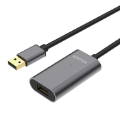 UNITEK Y-274 USB kabel 20 m USB 2.0 USB A Sivo