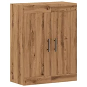 MAISON CHIC Stenska omarica - Zidna omarica artisan hrast 69,5x34x90 cm inženirski les iu583, (22063257)