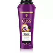 , Schwarzkopf Gliss Full Hair Wonder regeneracijski šampon za šibke lase 250 ml