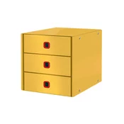 Black Friday sale Rumena škatla s 3 predali Leitz Cosy Click & Store
