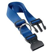 FERPLAST pasja ovratnica Klub C 15 mm/44 cm, najlon, modra
