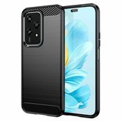 Techsuit Carbon Silicone ovitek za Honor 200 Lite – črna