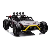 Buggy na akumulator JS3168 - DVOSJED - sivi