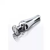 Metalni analni dildo sa dijamantom 13cm L | Diamond Bum Bijou Large