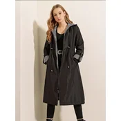 Bigdart Prehoden plašč Trenchcoats črna