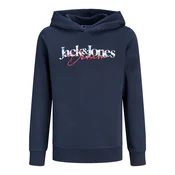 Jack & Jones Junior Majica JJTom marine/rdeča/bela