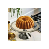 Hermia Concept stalak za tortu/ kolače, stakleni - Srebrna
