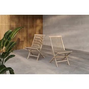 Venture Design Jedilni stol Kenya 62x89x47 cm beljen