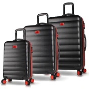 MyValice Set kofera 6391, 3 dela, Crni