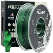 Smart Print Silk PLA Dvojna Barva črna zelena filament 1.75mm - Smart Print Sijajni Filament za 3D Tisk (1kg Kolut)