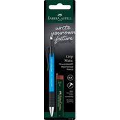 Automatska olovka Faber-Castell Grip Matic - 0.5 mm, plava, grafit
