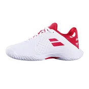 Otroška obutev za tenis Babolat Propulse JR 3 AC Wimbledon White/Red EUR 37