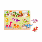 Tooky toy drvena umetaljka - dinosaurusi
