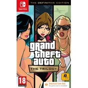 Grand Theft Auto: The Trilogy - The Definitive Edition (Code in a Box) (SWITCH)