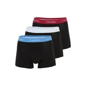 Calvin Klein Underwear Boksarice nebeško modra / svetlo modra / vinsko rdeča / črna