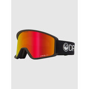 Dragon DXT OTG Black Goggle red ion