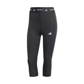 ADIDAS PERFORMANCE Sportske hlace Capri  crna / bijela