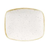 CHURCHILL Stonecast Barley White pravokotni krožnik, dolžina: 154 mm (12 kos)