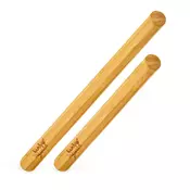 Klarstein Valjček za testo, komplet 2 kosov, 100% bambus, 30/40 × 3,3 cm (L × O), gladka površina, bambus (BW-10187-001)