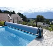 CF. Group Rolo pokrivalo Contura pravokotno, 700 x 350 cm - belo - PVC-lamele