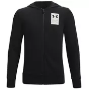 UNDER ARMOUR UA Rival Terry FZ Hoodie Pulover otroška 617568 Črna