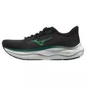 Moška tekaška obutev Mizuno Wave Sky 9 Black/Goblin Green/Alpine Green UK 8,5