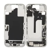 Apple iPhone 16 - Srednji Okvir + Tipke za Ukljucivanje, Glasnocu i Kameru (White)