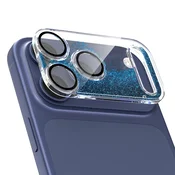 INF PC Zaščita Objektiva Kamere, Združljiva z iPhone 17 Pro Max - Proti Praskam Blue, (5000116552)