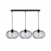Luster na sajli BOCCA 3xE27/60W/230V