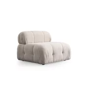 Atelier del Sofa Fotelja Petite O1, 108 x 108 x 83 cm, 95 x 95 x 75 cm, Krem