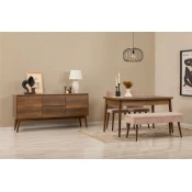 Hanah Home Trpezarijski set Vina 02 1048, Smedi