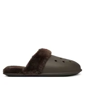 Copati Crocs Classic Fuzz Scuff 212143 Rjava