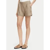 Vero Moda Kratke hlače iz tkanine Rosie 10346913 Svetlo rjava Loose Fit