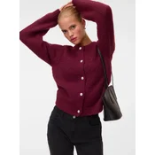 VERO MODA Pletena jopa VMMAYBE burgund