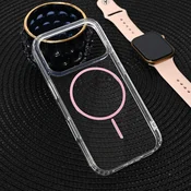 Maska za iPhone 17 Pro 6.3 Color Line Magsafe roze