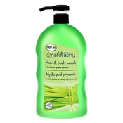 Gel za prhanje in šampon 2v1 limonska trava Naturaphy 1000ml 30072