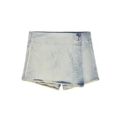 Guess Jeans kratke hlače J5GD08 D45E0 Modra Regular Fit