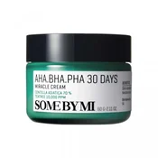 Some By Mi AHA-BHA-PHA 30 Days Miracle Cream - Krema za Obraz z Izvlečkom Čajnih Listov in AHA, BHA, PHA Kislinami 60g