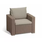 Baštenski set California 3 seater - kapucino