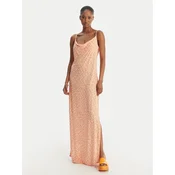 Roxy Poletna obleka Semi Tropic ERJWD03912 Oranžna Regular Fit
