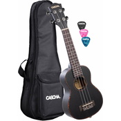 Cascha HH 2300 Premium Mahogany Concert Set Black